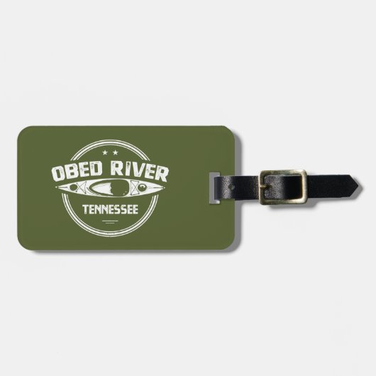 オベドリバーテネシーカヤック ラゲッジタグ (正面横)