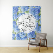 オベビーあじさい青い花 タペストリー (インサイチュ)