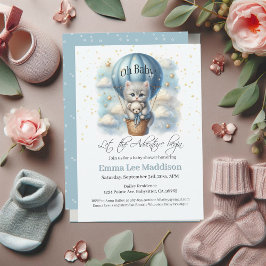 オベビーアドベンチャーキットインホットエアバルーン 招待状