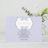 オベビーインブルーベビー発表 案内状 (スタンド正面)