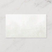 オベビーウッドランド水彩素朴おむつラッフル エンクロージャーカード (裏面)