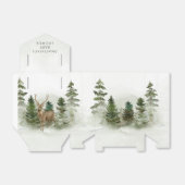 オベビーウッドランド水彩赤素朴ちゃんシャワー フェイバーボックス (折り畳みなし)