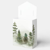 オベビーウッドランド水彩赤素朴ちゃんシャワー フェイバーボックス (オープン)