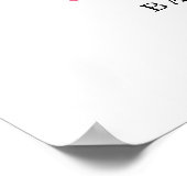 オベビーカボチャ弓ガールベイビーシャワーウェルカム ポスター (角)