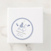 オベビーカボチャ弓ボーイベビーシャワーありがとう フェイバータグ (インサイチュ)