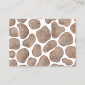 オベビーキリン中性おむつラッフルチケット エンクロージャーカード (裏面)