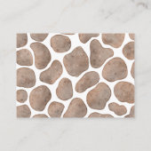 オベビーキレーフニュートラルブックスベビーチケット エンクロージャーカード (裏面)