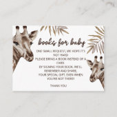 オベビーキレーフニュートラルブックスベビーチケット エンクロージャーカード (正面)