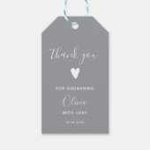 オベビーグレイ ギフトタグ (正面)