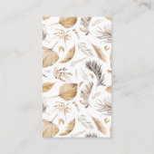 オベビーサファリアニマルズボホベビーシャワーオムツ エンクロージャーカード (裏面)