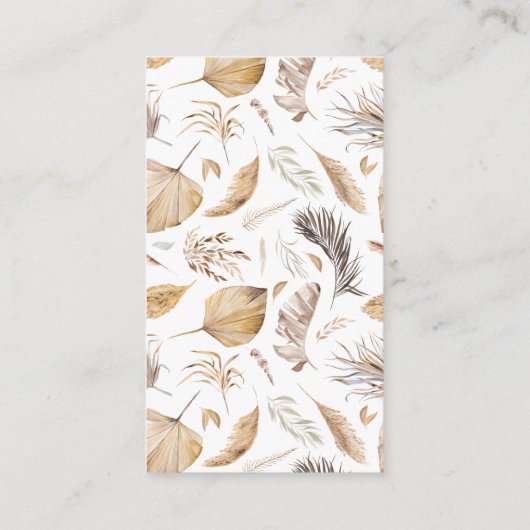 オベビーサファリアニマルズボホベビーシャワーオムツ エンクロージャーカード (裏面)