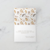 オベビーサファリアニマルズボホベビーシャワー サンキューカード (内部)