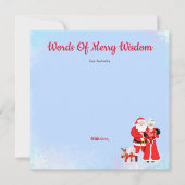 オベビーサンタ&ミセスクロースベビーシャワーアドバイス (正面)