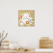 オベビージャングルポスター ポスター (キッチン)