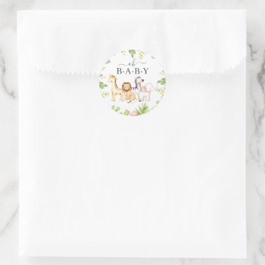 オベビージャングル赤ちゃんシャワークラシックお気に入りRound St ラウンドシール (バッグ)