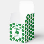 オベビーセントパトリックの日ベビーシャワー フェイバーボックス (オープン)