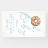 オベビードナットスプリンクルボーイズ赤ちゃんシャワーへようこそ 横断幕 (横)