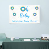 オベビードーナッツベイビーシャワー 横断幕 (トレードショー)