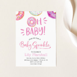 オベビードーナツベビー振り掛け 招待状