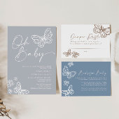 オベビーニュートラルベビーシャワー招待状 招待状