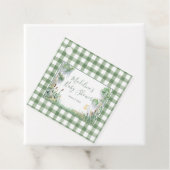 オベビーバイユースワンプベビーシャワーメッセージカード フェイバータグ (インサイチュ)