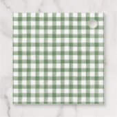 オベビーバイユースワンプベビーシャワーメッセージカード フェイバータグ (裏面)