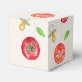 オベビーパスタ&おしゃれなベビーシャワー フェイバーボックス (裏面サイド)