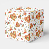 オベビーピザとパシファイア赤ちゃんシャワー恵みボックス フェイバーボックス (裏面サイド)