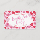 オベビーピンクレッドスイートハーツベビー エンクロージャーカード (正面)