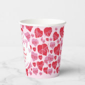 オベビーピンクレッドスウィートアーツベビーシャワーピンク 紙コップ (右)