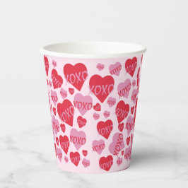 オベビーピンクレッドスウィートアーツベビーシャワーピンク 紙コップ
