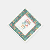 オベビーベビーモダンベビーシャワーパーティー スタンダードカクテルナプキン (角)