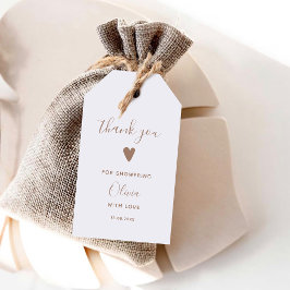 オベビーベージュサンキュー ギフトタグ