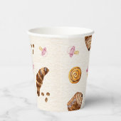 オベビーペストリー&おしゃれな女の子ベビーシャワー 紙コップ (右)