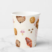 オベビーペストリー&おしゃれな女の子ベビーシャワー 紙コップ (正面)