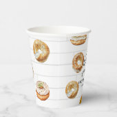 オベビーボトル&ベーグルベビーシャワーブランチ 紙コップ (右)