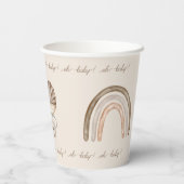 オベビーボホウォーター色 紙コップ (裏面)