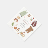 オベビーボホ服おもちゃ少年ベイビーシャワー スタンダードカクテルナプキン (角)