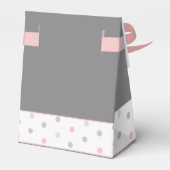 オベビーポーズベビーシャワー女の子 フェイバーボックス (裏面サイド)