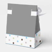 オベビーポーズベビーシャワー少年のために フェイバーボックス (裏面サイド)