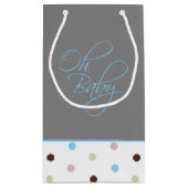 オベビーポーベビーギフトフォーボーイ スモールペーパーバッグ (裏面)