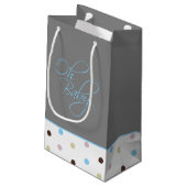 オベビーポーベビーギフトフォーボーイ スモールペーパーバッグ (裏面アングル)