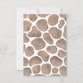 オベビーママとベビーキリン中性ベビーシャワー サンキューカード (裏面)