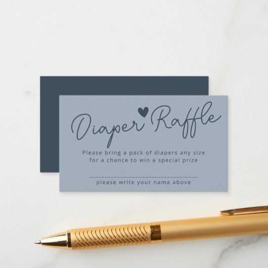 オベビーモダンダスティブルーボーイズブックスベビー エンクロージャーカード (正面/裏面インサイチュ)