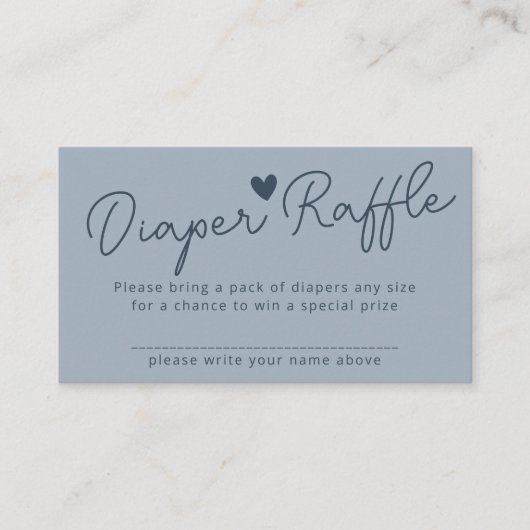 オベビーモダンダスティブルーボーイズブックスベビー エンクロージャーカード (正面)