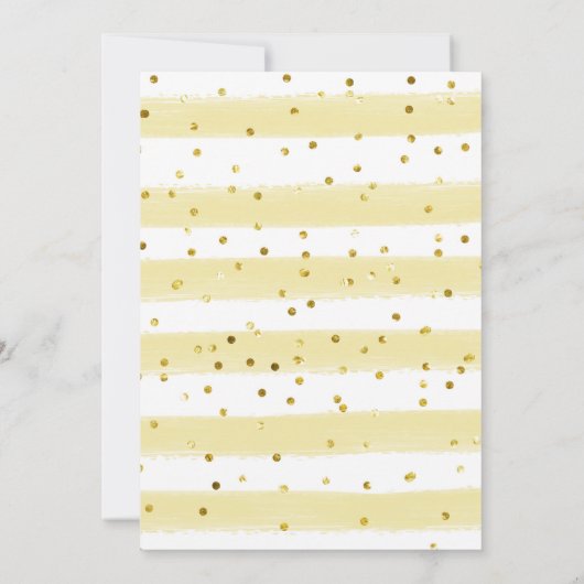 オベビーレモンベビーシャワー招待状 招待状 (裏面)