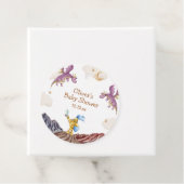 オベビー中世おとぎ話ドラゴンボーイベビーシャワー フェイバータグ (インサイチュ)