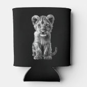 オベビー大きな猫クブグレイ 缶クーラー (裏面)