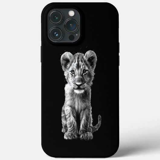 オベビー大きな猫クブグレイ Case-Mate iPhoneケース (裏面)