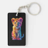 オベビー大きな猫クブ キーホルダー (裏面)